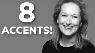 The 8 Accents of Meryl Streep [upl. by Sweet570]