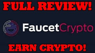 Full Review Of FaucetCrypto Earn Crypto For Completing Tasks [upl. by Balch286]