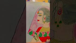 Madhaniya song🎼🎵 ⁠◍⁠•⁠ᴗ⁠•⁠◍⁠ bollywoodsongs bridesmaids drawing [upl. by Koo587]