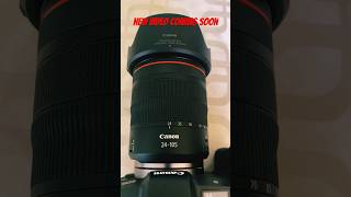 Bought a new lens canon 24105 rf photography photographer gear canonphotography [upl. by Acilejna]