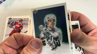 199192 UPPER DECK HOCKEY CARDS COLLECTION [upl. by Veronike]