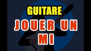 accords de guitare  Mi  vidéo 3 [upl. by Jermain]