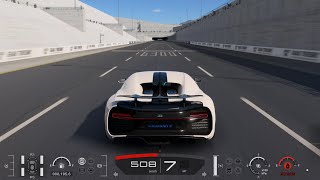 Gran Turismo 7  Bugatti Chiron Fully Tuned 1851HP  Top Speed 508 Kmh  Mph 315 [upl. by Otrebireh]