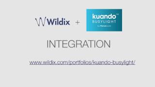 Kuando Busylight  Wildix integration [upl. by Warp980]