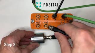 How to Connect and Configure POSITAL IOLink Encoder [upl. by Herbst558]