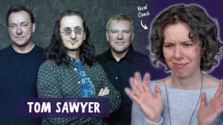 I cant stay away Vocal coach reaction and analysis featuring Rushs quotTom Sawyerquot [upl. by Nadeau]