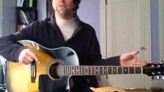 Epiphone AJ220SCE Guitar Review AJ220 [upl. by Siskind461]