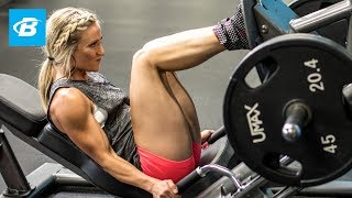 Glutes For Her  IFBB Bikini Pro Amy Updikes Lower Body Workout [upl. by Jeffries]