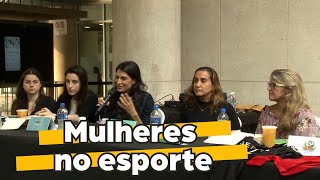 TV PUCRio  Semana de Esportes desafios das mulheres e direitos no esporte são temas dos debates [upl. by Falcone]