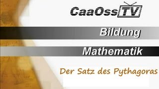 Satz des Pythagoras [upl. by Virgy]