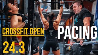 243 CrossFit Open PACING amp STRATEGY [upl. by Irrehc707]