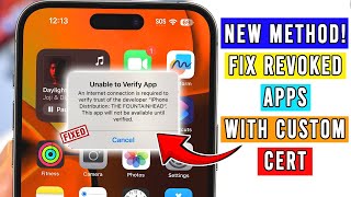 How to Fix Revoked Apps With Esign No Computer Custom Cert [upl. by Aleetha]