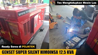 Genset Super Silent Himoinsa HYW 13 15 ukuran 125 KVA  Ready di POJATEK [upl. by Haden]