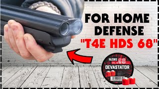 Powerful Umarex T4E HDS 68 Home Defense Air Shotgun [upl. by Ailatan]