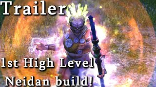 Titan Quest ETERNAL EMBERS Trailer of my 1st High Level build with Neidan Mastery [upl. by Annirtak]