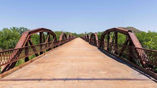 The Abandoned North Fork Red River Bridge [upl. by Elburt]