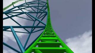 Kingda Ka No Limits Roller Coaster Simulator [upl. by Nahtanoj270]