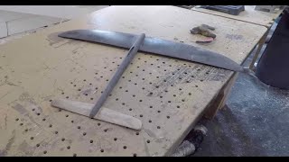 Building the carbon fiber HIGH ASPECT foil wing part 2 [upl. by Nirb205]