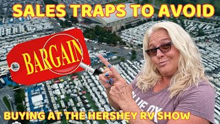 🛑MUST KNOW TACTICS OUTSMART THE RV SALESMAN HERSHEY RV SHOW TRAP GUIDE  HOW TO AVOID SALES TRAPS🤬 [upl. by Llemij]