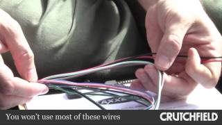 Installing a Steering Wheel Audio Control Adapter  Crutchfield Video [upl. by Seigler]