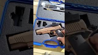 Unboxing New GirsanEAA Corp MC 1911 45 With Red Dot Carry Optics STV In LCR Sweater [upl. by Lengel786]