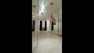 Pole fitness  Intermediate long combo [upl. by Saied364]