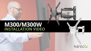 M300 TV Mount Installation Guide  Kanto Mounts [upl. by Aneger]