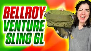 THIS IS AWESOME Bellroy Venture Sling 6L Review [upl. by Adlesirk]