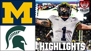 Michigan Wolverines vs Michigan State Spartans  Full Game Highlights [upl. by Roon]