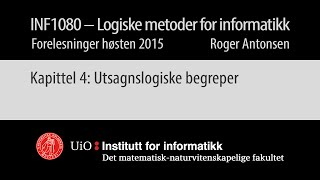 04  Utsagnslogiske begreper [upl. by Nuyh]