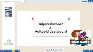 Uitlegfilmpje hulpwerkwoord en voltooid deelwoord [upl. by Anatollo]