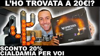 Nespresso Essenza Mini  unboxing recensione e sconto per voi [upl. by Macdonald517]