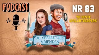 De Spelletjes Vrienden Podcast  Afl 83  De beste spelontwerpers [upl. by Ecinhoj348]