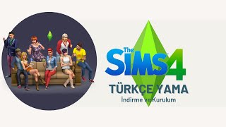 The Sims 4 Nasıl Türkçe Yapılır  Türkçe Yama [upl. by Ecal]