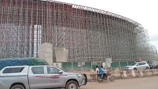 THE AMASAMAN ROAD INTERCHANGE ON COURSE  OFANKOR NSAWAM ROAD PROJECT [upl. by Bandler537]