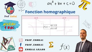 1 bac smsc ex généralité sur les fonctions 3 fonctions usuelles  fonction homographique [upl. by Anahsit262]