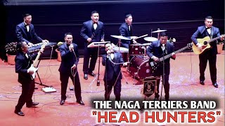 The Naga terriers band quotHEAD HUNTERSquot performance at Shillong [upl. by Eicaj751]