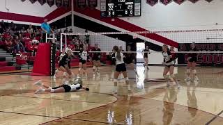 David City volleyball sweeps ClarksonLeigh to win home invite [upl. by Aryan]