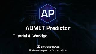 ADMET Predictor Tutorial 4 Working with Data amp Graphs [upl. by Anade427]