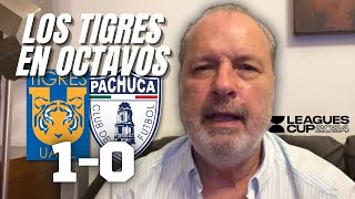 TIGRES EN OCTAVOS  Tigres UANL vs Pachuca  Leagues Cup 2024 [upl. by Ellevel519]