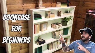 DIY Bookcase for Beginners [upl. by Aisyle536]