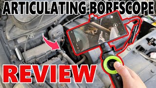 Review Of The Anykit AN150 360° Articulating Borescope [upl. by Mellins]