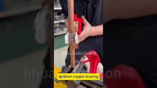 brazing welder inductionbrazing welding copper factoryhigh frequency [upl. by Naivaj]