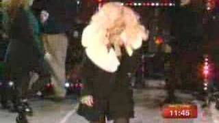 Christina Aguilera New Years Eve Times Square Performance [upl. by Ahusoj]