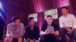 Il Divo  Interview Ustream 20130607 [upl. by Alden]