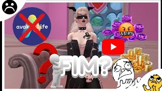 ⚠️𖥻 FIM DO AVAKIN LIFE FIM DO CANAL avakin life 😱💖 [upl. by Aziul]