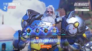 Overwatch2 Reinhardt gameplay Ilios no commentary [upl. by Ynehteb623]