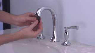 Installing a 8quot  15quot Widespread Bathroom Faucet with a Push amp Seal Drain  Cassano Collection [upl. by Stiruc176]