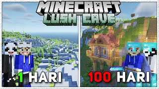 100 Hari Di Minecraft 1181 Tapi LUSH CAVE Only [upl. by Airetnuhs]