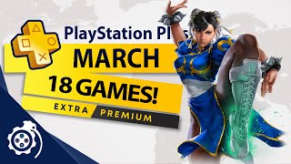 PlayStation Plus Extra  March 2023 PS [upl. by Abramson]